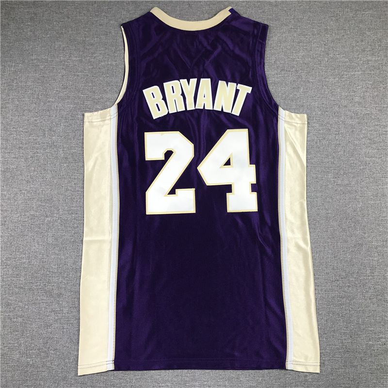 Men Los Angeles Lakers #24 Bryant purple Hall of fame NBA Jersey->los angeles lakers->NBA Jersey